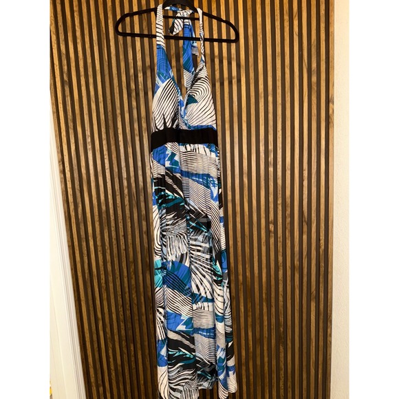 Soma Maxi Dress Women Medium Abstract Print M - Picture 1 of 5
